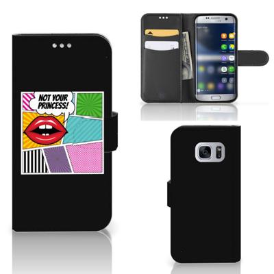 Samsung Galaxy S7 | Wallet Case | met Pasjes | Popart Princess