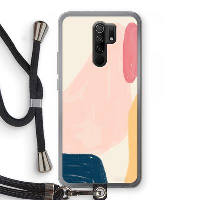 Saturday Flow: Xiaomi Redmi 9 Transparant Hoesje met koord