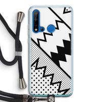 Pop Art #5: Huawei P20 Lite (2019) Transparant Hoesje met koord