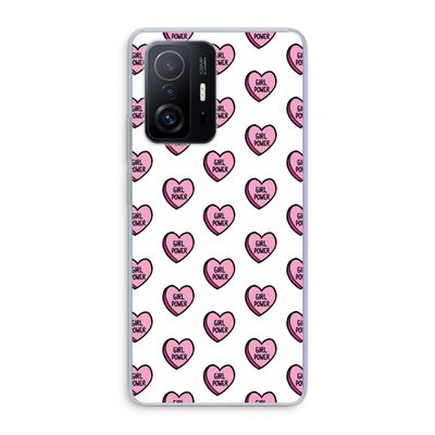 GIRL POWER: Xiaomi 11T Pro Transparant Hoesje