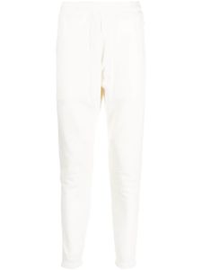 Low Brand pantalon de jogging en coton à coupe fuselée - Blanc