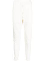 Low Brand pantalon de jogging en coton à coupe fuselée - Blanc