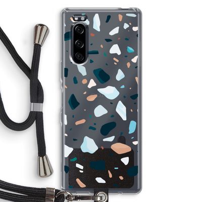 Terrazzo N°13: Sony Xperia 5 Transparant Hoesje met koord