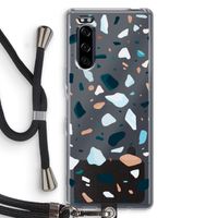 Terrazzo N°13: Sony Xperia 5 Transparant Hoesje met koord