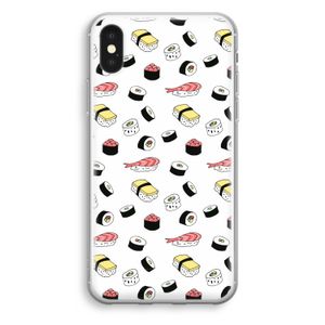 Sushi time: iPhone X Transparant Hoesje