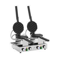 Bubbel wafelijzer - 2 x 1400 W - 50 - 250 °C - Timer: 0 - 5 min - Royal Catering Bubbel wafelijzer - 2 x 1400 W - 50 - 250 °C - Timer: 0 - 5 min - Royal Catering
