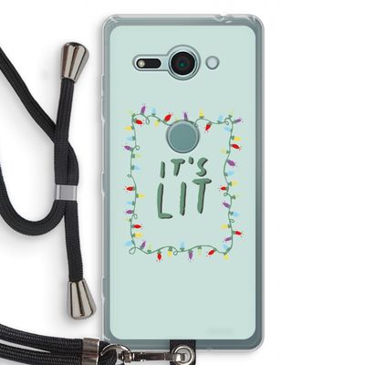 It's Lit: Sony Xperia XZ2 Compact Transparant Hoesje met koord