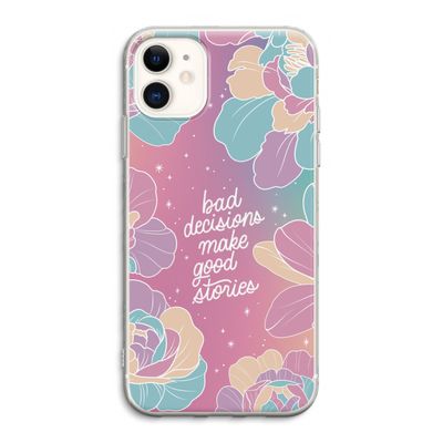 Good stories: iPhone 11 Transparant Hoesje