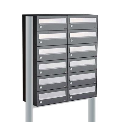 Allux Hive Set 2-Breed, 6-Hoog Op Statief Antraciet - 40030065_2x6s