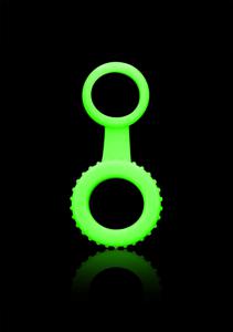 Cock Ring & Ball Strap - Glow in the Dark