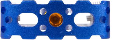 BRAVE platformpedaal mod. 19 platform pedal blue