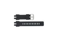 Horlogeband Casio PRW-6000-1 / 10471929 / 10466811 Carbon Zwart 16mm