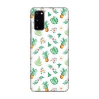 Ananas bladeren: Volledig geprint Samsung Galaxy S20 Hoesje