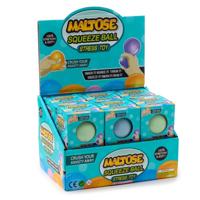Maltose Knijpbaar Glow in the Dark Stress Bal