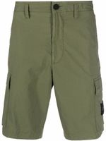 Stone Island short cargo à motif Compass signature - Vert