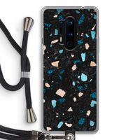 Terrazzo N°11: OnePlus 8 Pro Transparant Hoesje met koord