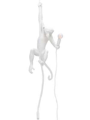 Seletti lampe murale Monkey - Blanc