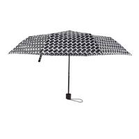 Stevige Opvouwbare Paraplu - Windproof en Zonwerend - Zwart & Zilver - Formaat: ca. 17x7x9cm