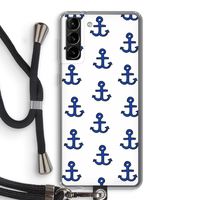 Ankers: Samsung Galaxy S21 Plus Transparant Hoesje met koord