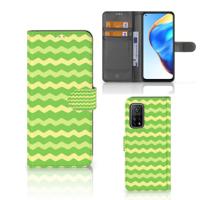 Xiaomi Mi 10T Pro | Mi 10T | Telefoon Hoesje | Waves Green