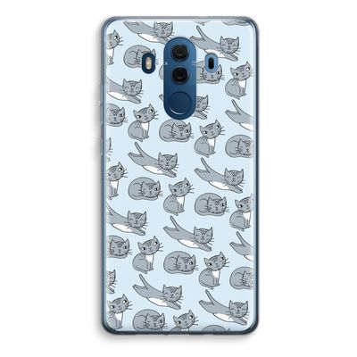Poezen: Huawei Mate 10 Pro Transparant Hoesje
