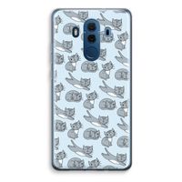 Poezen: Huawei Mate 10 Pro Transparant Hoesje Poezen: Huawei Mate 10 Pro Transparant Hoesje