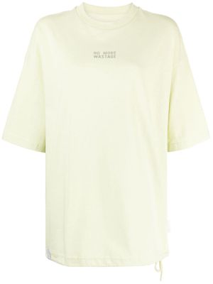 izzue t-shirt en coton à imprimé graphique - Vert