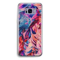 Pink Orchard: Samsung Galaxy S8 Transparant Hoesje