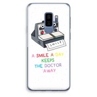 Smile: Samsung Galaxy S9 Plus Transparant Hoesje