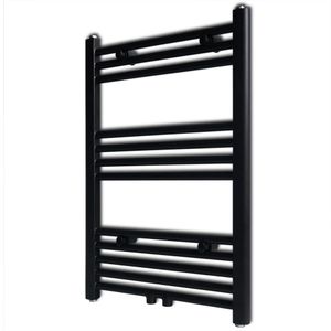 VidaXL Radiator / handdoekenrek recht 500x764 mm zwart