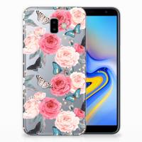 Samsung Galaxy J6 Plus (2018) | TPU Case | Butterfly Roses