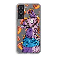 Loot Burger: Samsung Galaxy S21 FE Transparant Hoesje