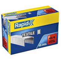 Nieten rapid 43/6 textiel super strong 10.000st