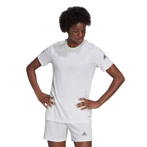 adidas Squadra 21 Voetbalshirt Dames Wit Zwart