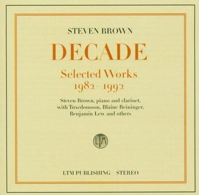 Decade Best Of Steven Brown - CD (5019148632689)