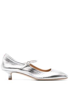 Aeyde ballerines Ines en cuir - Argent