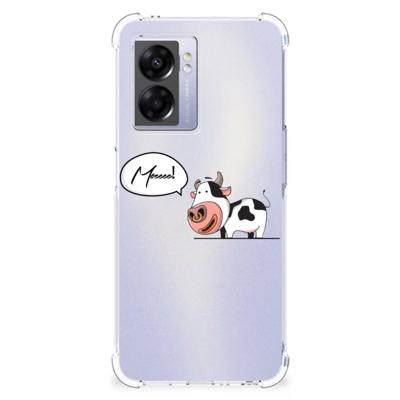 OPPO A77 5G | A57 5G Stevig | Bumper Hoesje | Cow OPPO A77 5G | A57 5G Stevig | Bumper Hoesje | Cow