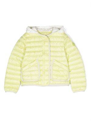 Moncler Enfant veste matelassée à capuche - Vert