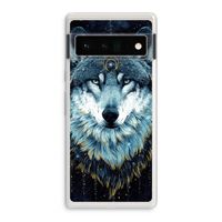 Darkness Wolf: Google Pixel 6 Pro Transparant Hoesje
