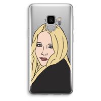 Mary Kate: Samsung Galaxy S9 Transparant Hoesje