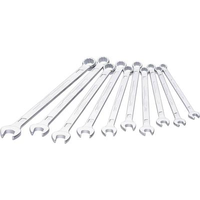 Hazet 600LG/10 600LG/10 Ring-steeksleutelset Sleutelbreedte (metrisch) 8 - 19 mm