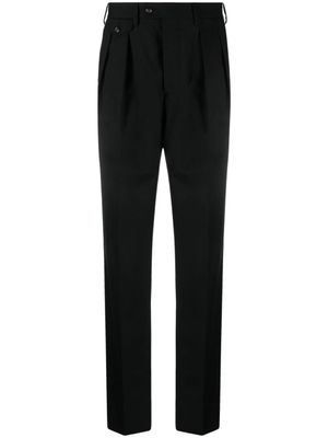 Lardini pantalon de costume à plis marqués - Noir