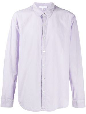James Perse chemise ajustée classique - Violet