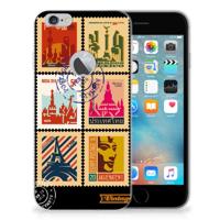 Apple iPhone 6 Plus | 6s Plus | Silliconen Back Cover | Postzegels