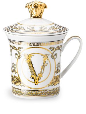 Versace bol Virtus Gala en porcelaine - Tons neutres