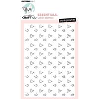 Creative Craftlab • essentials clear stamp backgroundz hearts