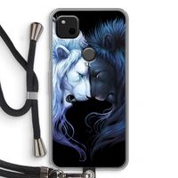 Brotherhood: Pixel 4a Transparant Hoesje met koord Brotherhood: Pixel 4a Transparant Hoesje met koord