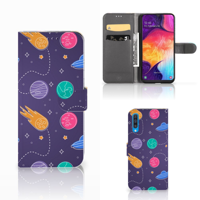 Samsung Galaxy A50 | Wallet Case | met Pasjes | Space