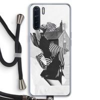 House: Oppo A91 Transparant Hoesje met koord