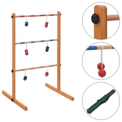 VidaXL Laddergolf hout